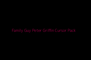 Family Guy Peter Griffin Cursor Pack